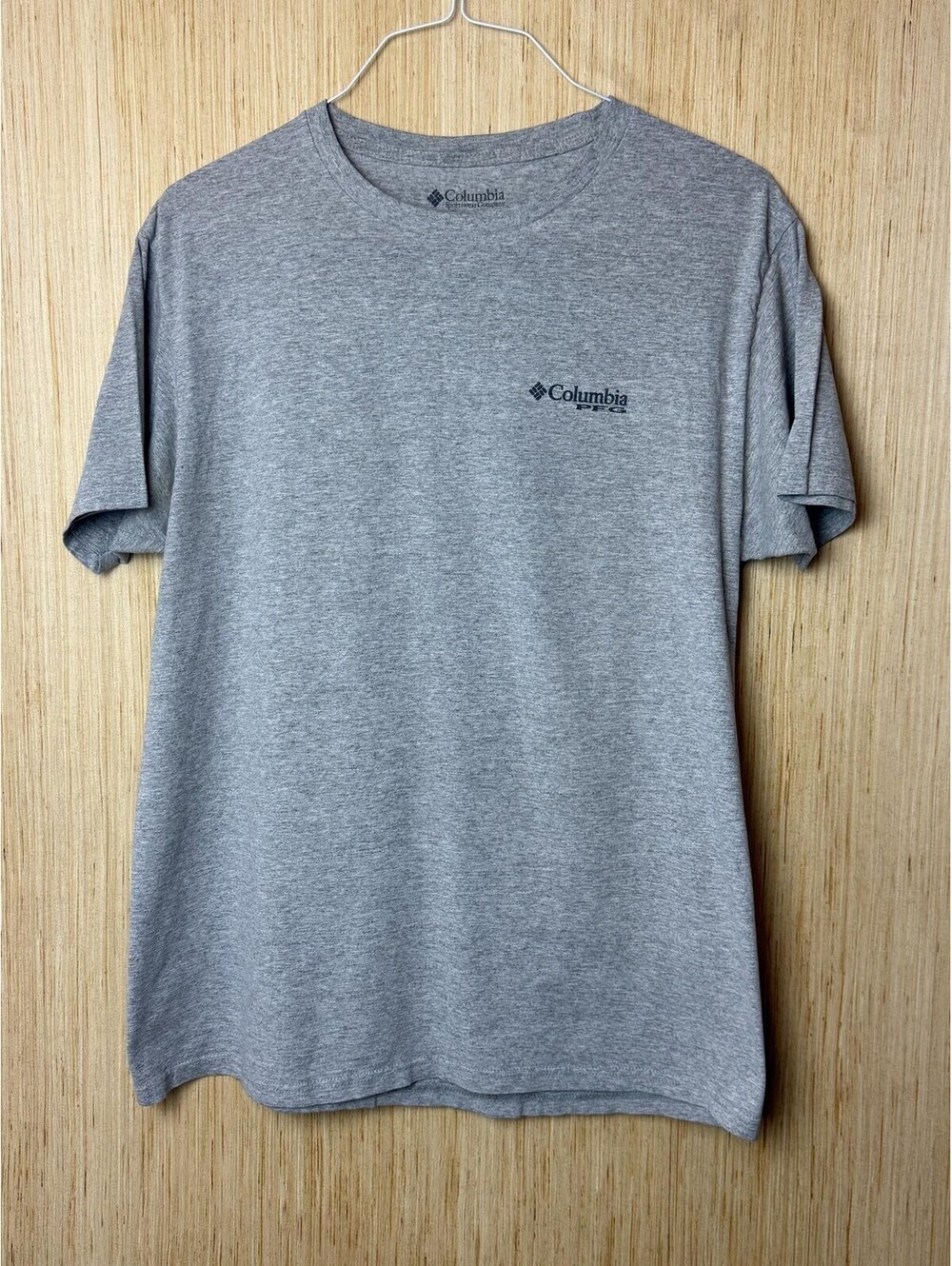 Columbia PFG Shirt Mens Large Gray Florida Keys Fishing Graphic Tee Outdoor